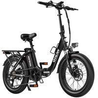 Vitilan U3 kokoontaitettava sähköpyörä - 750W teho | 13Ah akku | 28mph nopeus | 45mi Range
