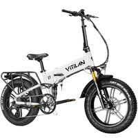 I7 Pro 3.0 kokoontaitettava sähköpyörä - 1200W teho | 20Ah akku | 28mph nopeus | 65mi Range