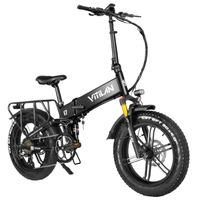 I7 Pro 3.0 kokoontaitettava sähköpyörä - 1200W teho | 20Ah akku | 28mph nopeus | 65mi Range