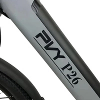 PVY P26 sähköpyörä - 500W teho | 13.5Ah akku | 28mph nopeus | 50mi Range