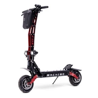 Machine Fox Electric Sähköinen skootteri | Extreme Performance | 2400W (3200W Peak) Power | 43mph Speed | 20.4Ah Battery | 43mi Range | Full Metal Design | Premium Urban Transport
