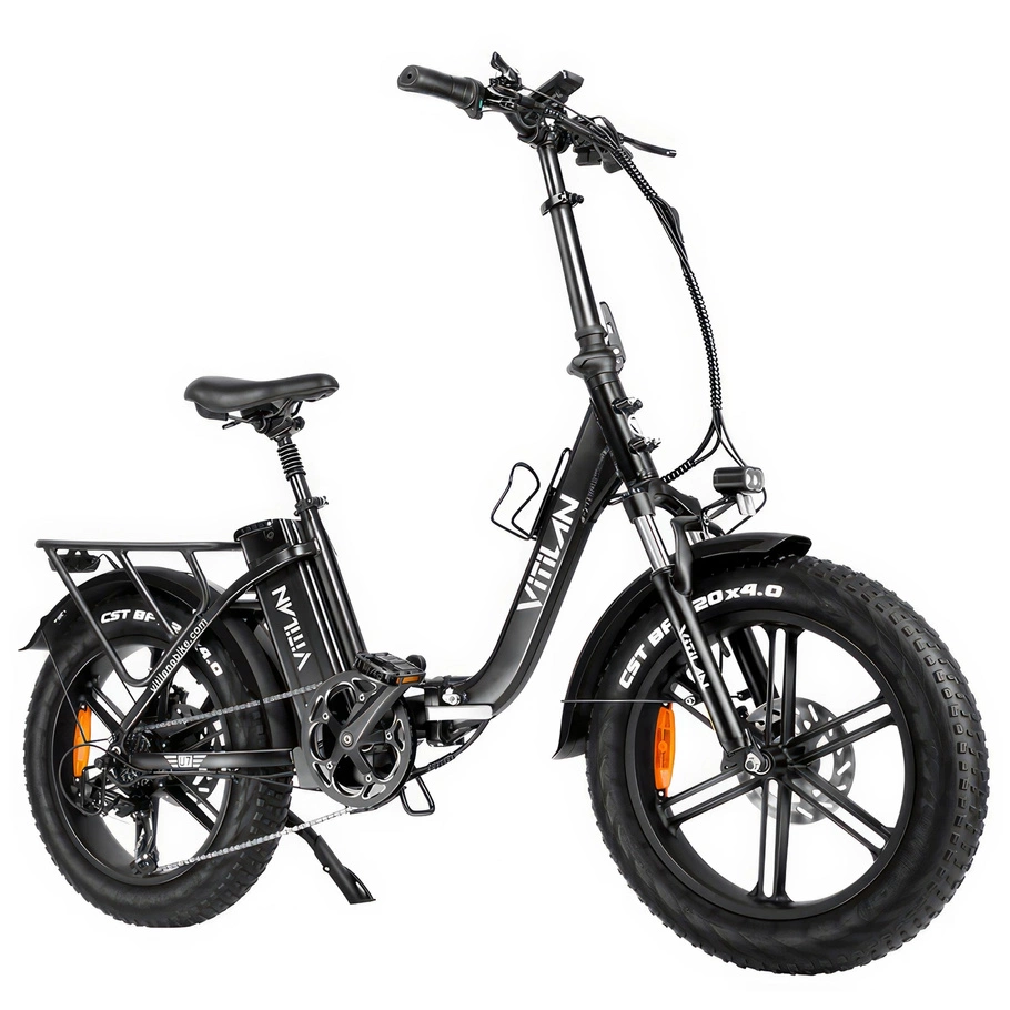 Vitilan U7 kokoontaitettava sähköpyörä - 750W teho | 20Ah akku | 28mph nopeus | 65mi Range