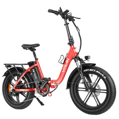 Vitilan U7 kokoontaitettava sähköpyörä - 750W teho | 20Ah akku | 28mph nopeus | 65mi Range
