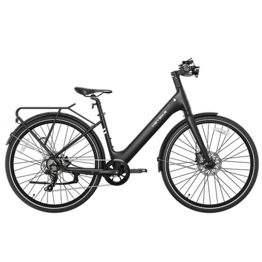 Heybike EC1 Step-Through sähköpyörä - 250W teho | 10Ah akku | 15.5mph nopeus | 62mi Range