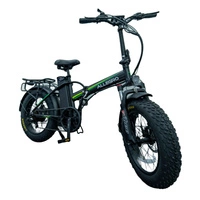 Allegro City Fold Hydraulinen jarru pitkän kantaman kokoontaitettava E-pyörä