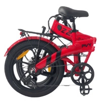 PVY Z20 Pro kokoontaitettava sähköpyörä - 500W teho | 10.4Ah akku | 15.5mph nopeus | 50mi alue