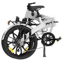 PVY Z20 Pro kokoontaitettava sähköpyörä - 500W teho | 10.4Ah akku | 15.5mph nopeus | 50mi alue