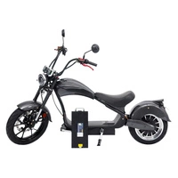 Ampride Chopper Electric Bike - 2000W teho | 30Ah akku | 34mph nopeus | 37mi Range