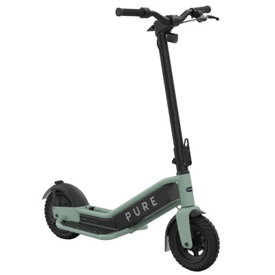 Pure Escape+ Electric Sähköinen skootteri - 900W teho | 12Ah akku | 15.5mph nopeus | 31mi Range