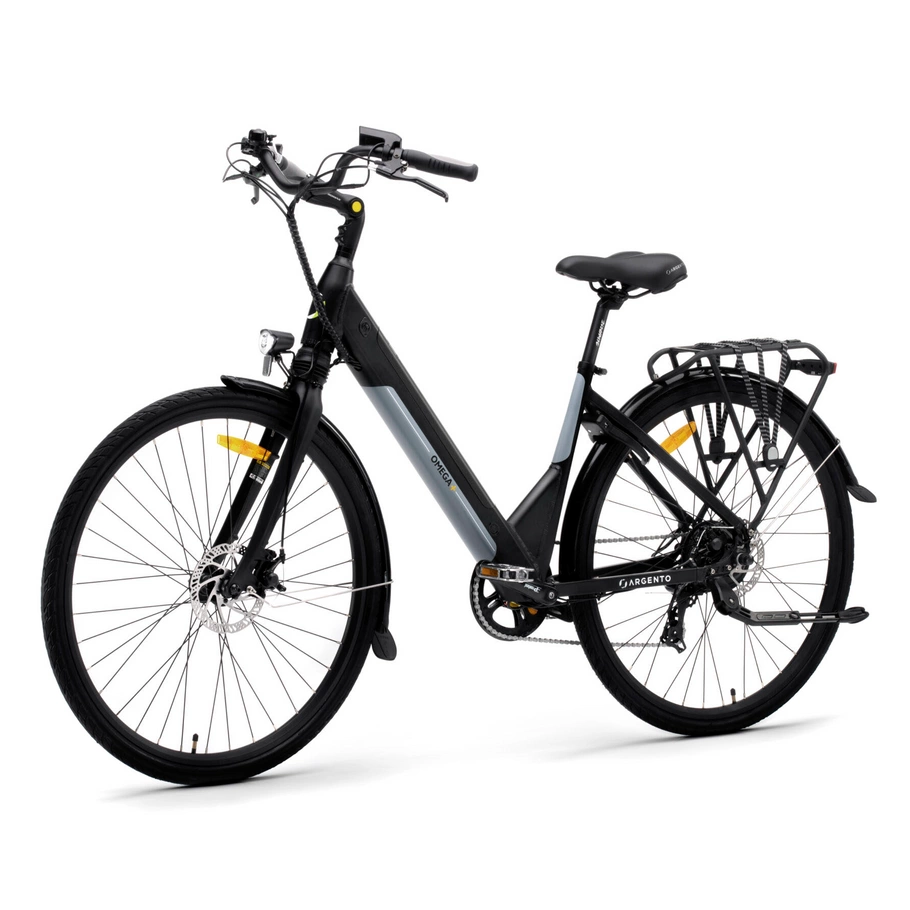 Argento Omega sähköpyörä - 250W teho | 10.4Ah akku | 15.5mph nopeus | 44mi Range