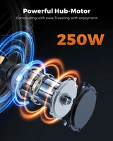 ENGWE T14 Taitettava sähköpyörä - 600W teho | 10Ah akku | 30mph nopeus | 50mi Range