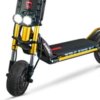 Kaabo Wolf King GT Pro Electric Sähköinen skootteri | Extreme Performance | 4000W (6500W Peak) Power | 62mph Speed | 35Ah Battery | 55mi Range | Dual Motor Design | Ultimate Sport Transport