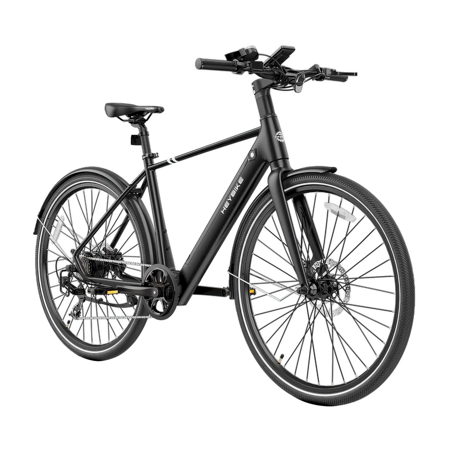 Heybike EC1 Sähköpyörä | Urban Commuter Solution | 250W (350W Peak) Teho | 15.5mph nopeus | 10Ah akku | 62mi Range | Korkea runko muotoilu | Moderni kaupunkiliikenne | Modern City Transport