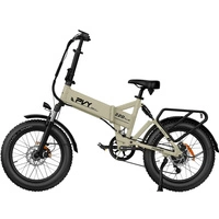 PVY Z20 Pro kokoontaitettava sähköpyörä - 1000W teho | 16.5Ah akku | 31mph nopeus | 75mi Range