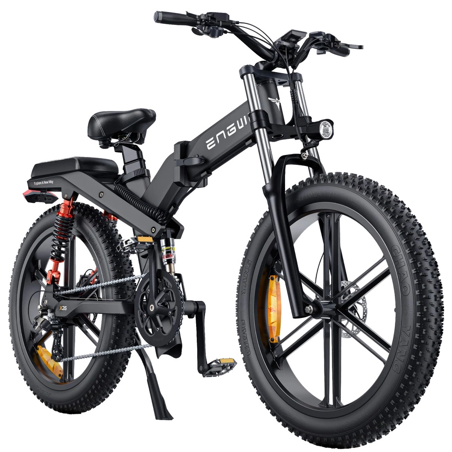 ENGWE X26 kokoontaitettava sähköpyörä - 1200W teho | 19.2Ah akku | 31mph nopeus | 62mi Range