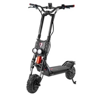 Kaabo Wolf Warrior GT Pro Electric Sähköinen skootteri | Äärimmäinen suorituskyky | 2400W (5400W Peak) Teho | 50mph nopeus | 35Ah akku | 63mi Range | Dual Motor Design | Premium Sport Transport