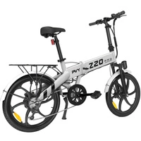 PVY Z20 Pro kokoontaitettava sähköpyörä - 500W teho | 10.4Ah akku | 15.5mph nopeus | 50mi alue