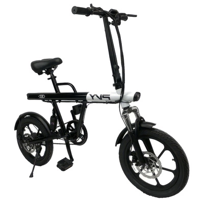 PVY S2 kokoontaitettava sähköpyörä - 250W teho | 7.5Ah akku | 15.5mph nopeus | 37mi Range