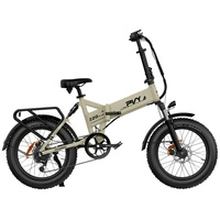 PVY Z20 Pro kokoontaitettava sähköpyörä - 1000W teho | 16.5Ah akku | 31mph nopeus | 75mi Range