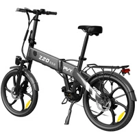 PVY Z20 Pro kokoontaitettava sähköpyörä - 500W teho | 10.4Ah akku | 15.5mph nopeus | 50mi alue