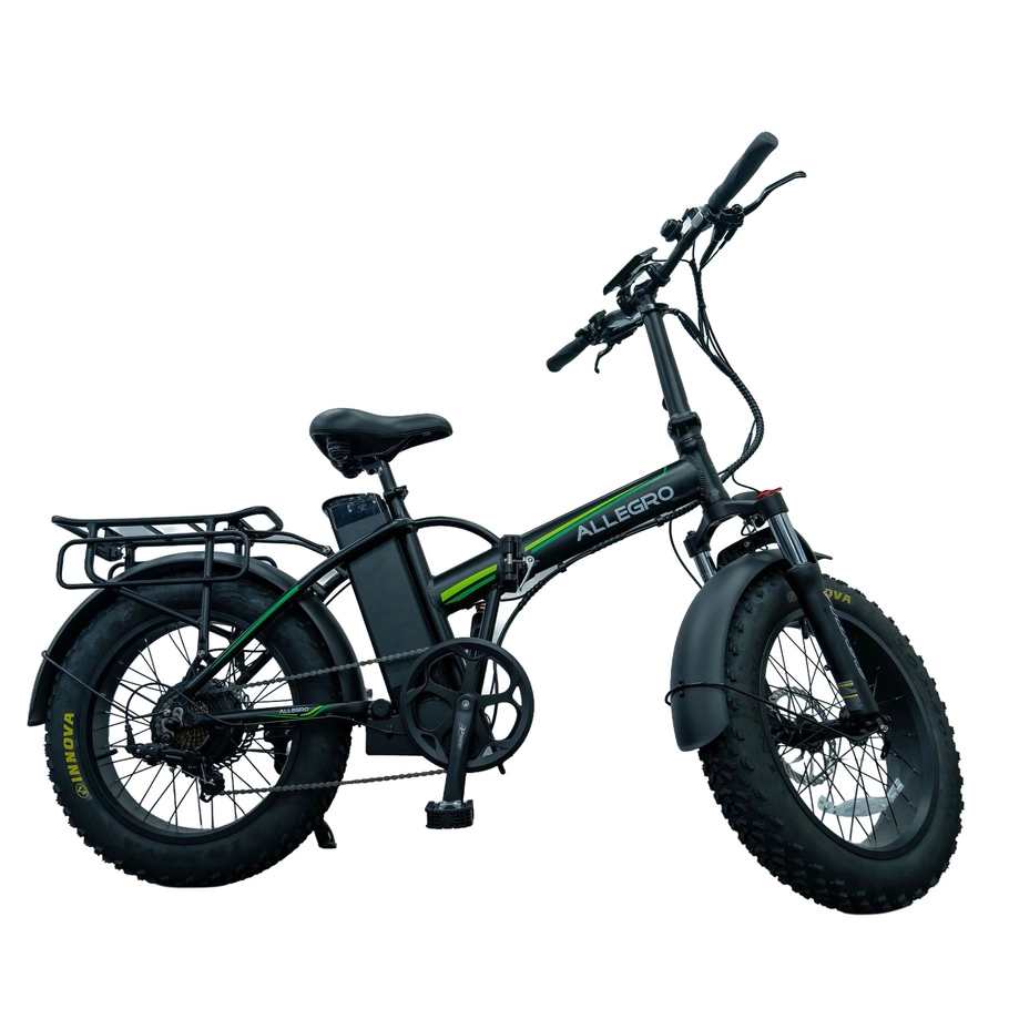 Allegro City Fold Hydraulinen jarru pitkän kantaman kokoontaitettava E-pyörä