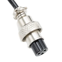 Laturi GX12 - 3-pinninen