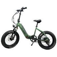 Starsfly Step-Through sähköpyörä | 500W (750W Peak) Teho | 21mph nopeus | 13Ah akku | 37mi Range | Taitettava Fat Tire