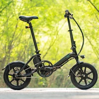Fiido D3 Pro Mini kokoontaitettava sähköpyörä - 250W teho | 7.8Ah akku | 15.5mph nopeus | 37mi Range