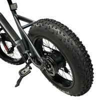 Starsfly Step-Through sähköpyörä | 500W (750W Peak) Teho | 21mph nopeus | 13Ah akku | 37mi Range | Taitettava Fat Tire
