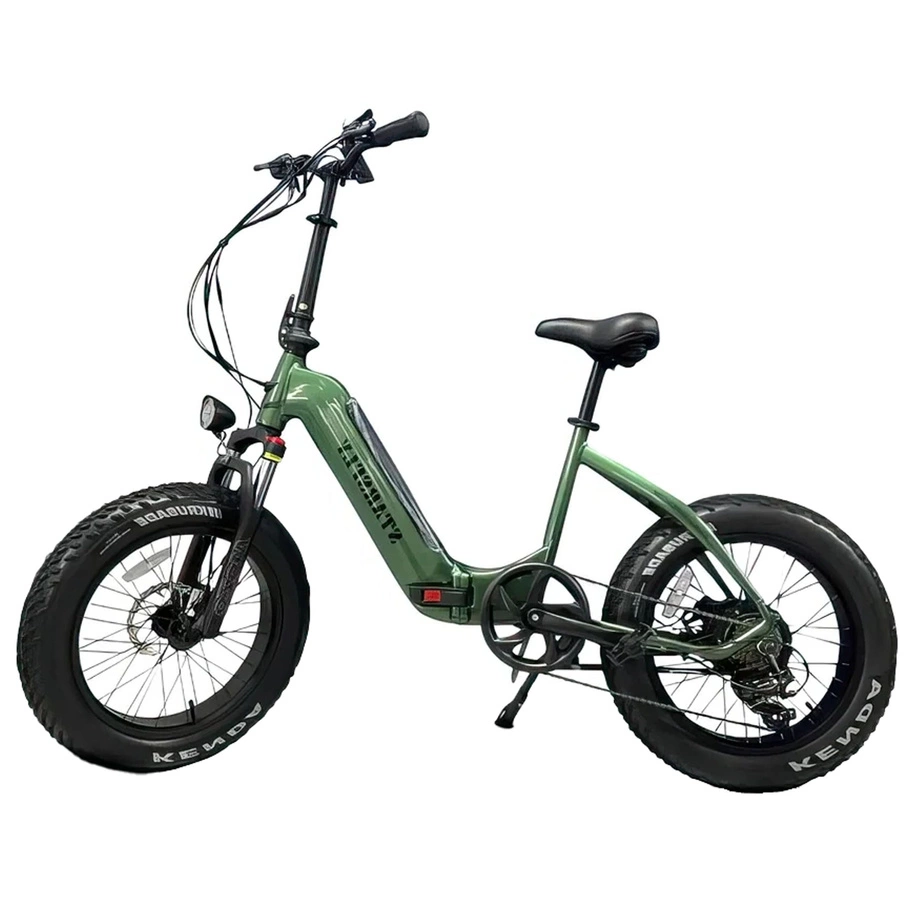 Starsfly Step-Through sähköpyörä | 500W (750W Peak) Teho | 21mph nopeus | 13Ah akku | 37mi Range | Taitettava Fat Tire