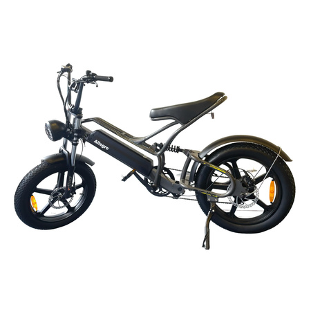 Allegro City Chopper Hydraulinen jarru 30 mph Täysi jousitus Ebike