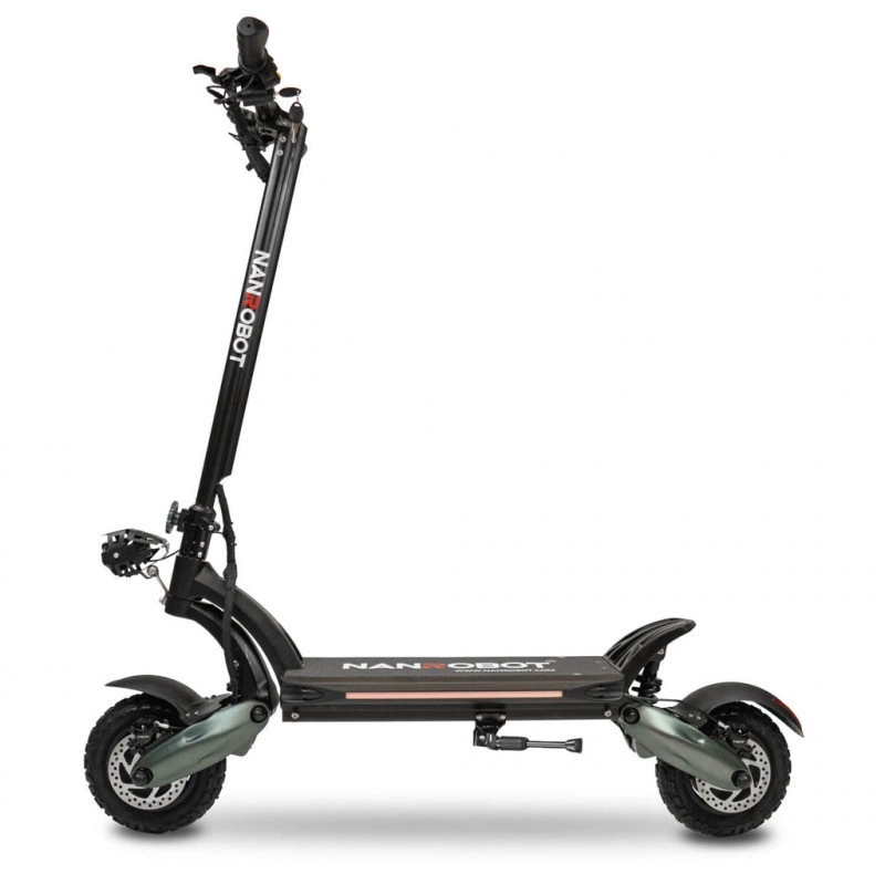Nanrobot D6+ 2.0 Electric Sähköinen skootteri - 1000W teho | 26Ah akku | 40mph nopeus | 45mi alue | mekaaniset jarrut | mekaaniset jarrut