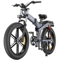 ENGWE X26 kokoontaitettava sähköpyörä - 1200W teho | 19.2Ah akku | 31mph nopeus | 62mi Range