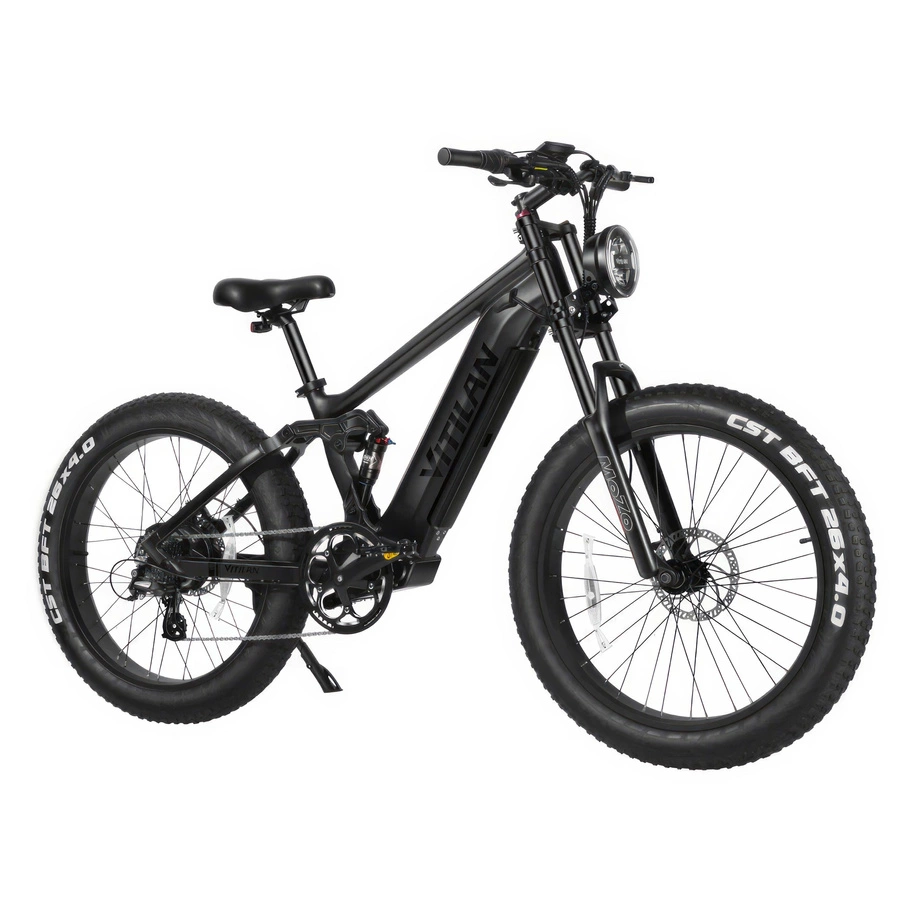 Vitilan T7 Electric Mountain Bike - 1200W teho | 20Ah akku | 28mph nopeus | 80mi Range
