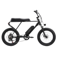 SWFT Zip Electric Bike | Custom Performance | 500W (1000W Peak) Teho | 20mph nopeus | 10Ah akku | 37mi Range | Fat Tire Design | Chopper Style Transport | Chopper Style Transport