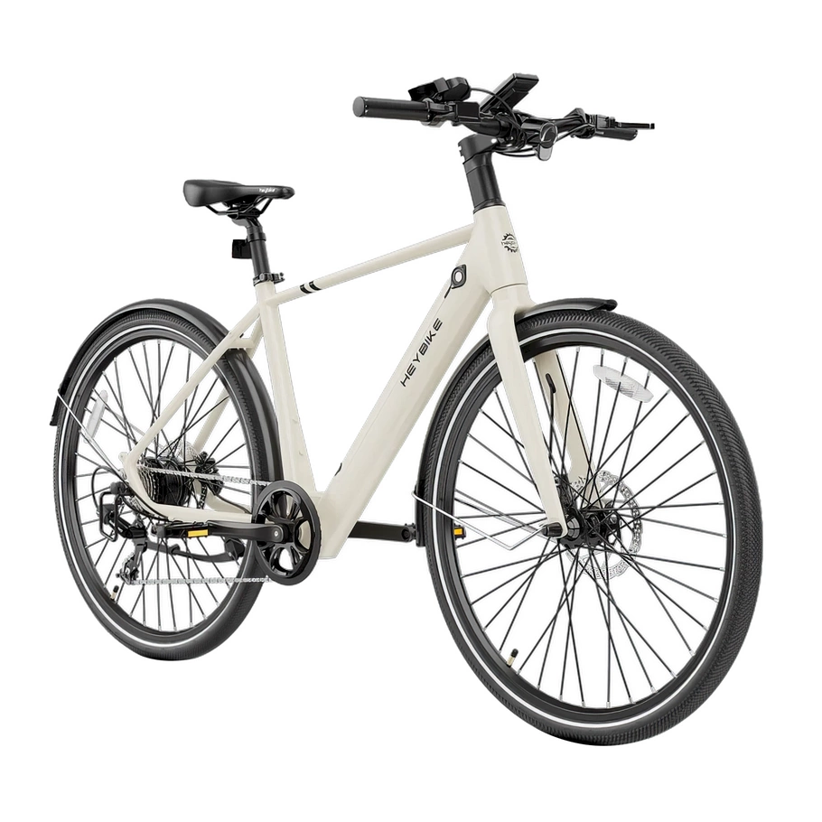 Heybike EC1 Sähköpyörä | Urban Commuter Solution | 250W (350W Peak) Teho | 15.5mph nopeus | 10Ah akku | 62mi Range | Korkea runko muotoilu | Moderni kaupunkiliikenne | Modern City Transport