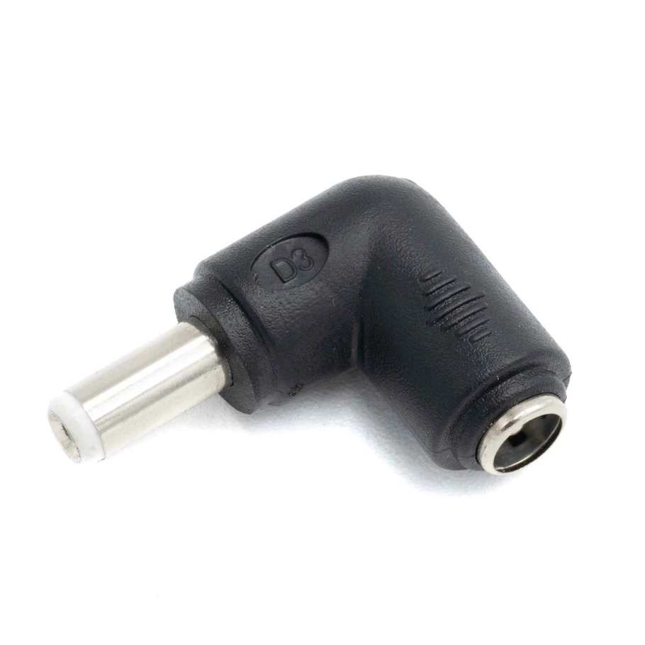 DC-sovitin 5.5mm x 2.1mm - 5.5mm x 2.5mm
