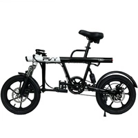 PVY S2 kokoontaitettava sähköpyörä - 250W teho | 7.5Ah akku | 15.5mph nopeus | 37mi Range