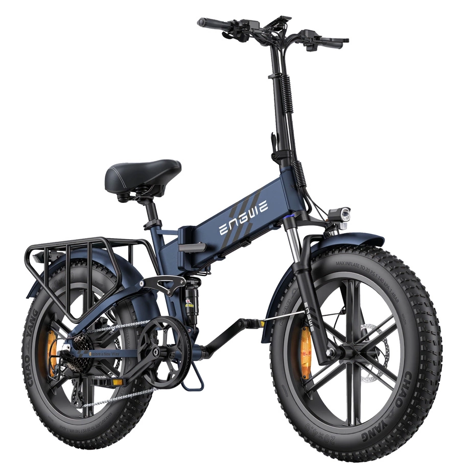 ENGWE Engine Pro 2.0 kokoontaitettava sähköpyörä - 1200W teho | 16Ah akku | 28mph nopeus | 68mi Range