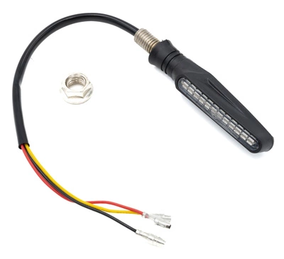 Ilmaisin päivitetty jarruvalo ja valkoinen valo Sähköinen skootteri Ebike