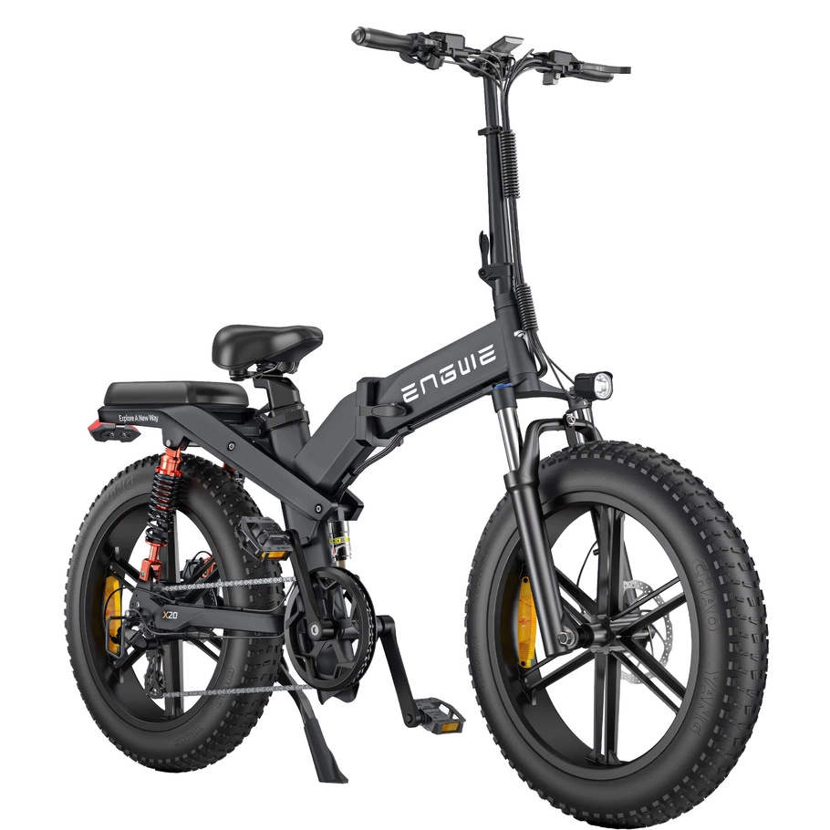 ENGWE X20 kokoontaitettava sähköpyörä - 1000W teho | 22.2Ah akku | 31mph nopeus | 93mi Range