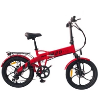 PVY Z20 Pro kokoontaitettava sähköpyörä - 500W teho | 10.4Ah akku | 15.5mph nopeus | 50mi alue