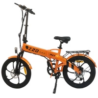 PVY Z20 Pro kokoontaitettava sähköpyörä - 500W teho | 10.4Ah akku | 15.5mph nopeus | 50mi alue