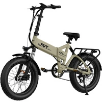PVY Z20 Pro kokoontaitettava sähköpyörä - 1000W teho | 16.5Ah akku | 31mph nopeus | 75mi Range