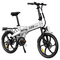 PVY Z20 Pro kokoontaitettava sähköpyörä - 500W teho | 10.4Ah akku | 15.5mph nopeus | 50mi alue