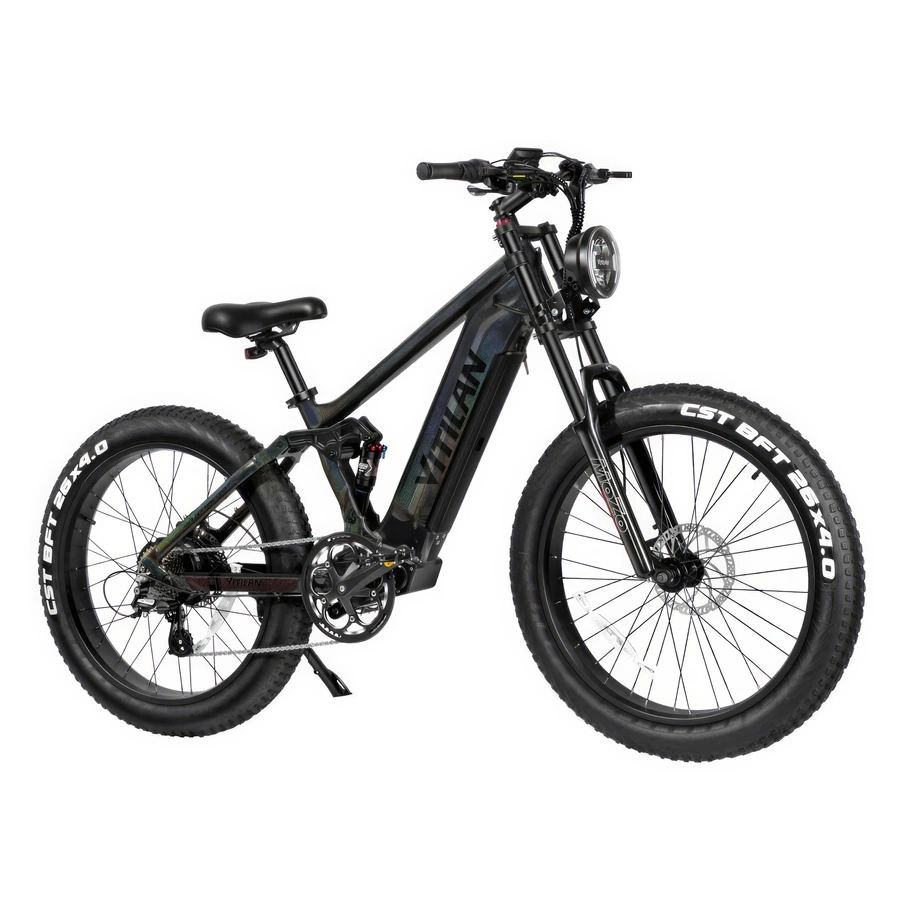 Vitilan T7 Electric Mountain Bike - 1200W teho | 20Ah akku | 28mph nopeus | 80mi Range