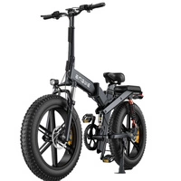 ENGWE X20 kokoontaitettava sähköpyörä - 1000W teho | 22.2Ah akku | 31mph nopeus | 93mi Range
