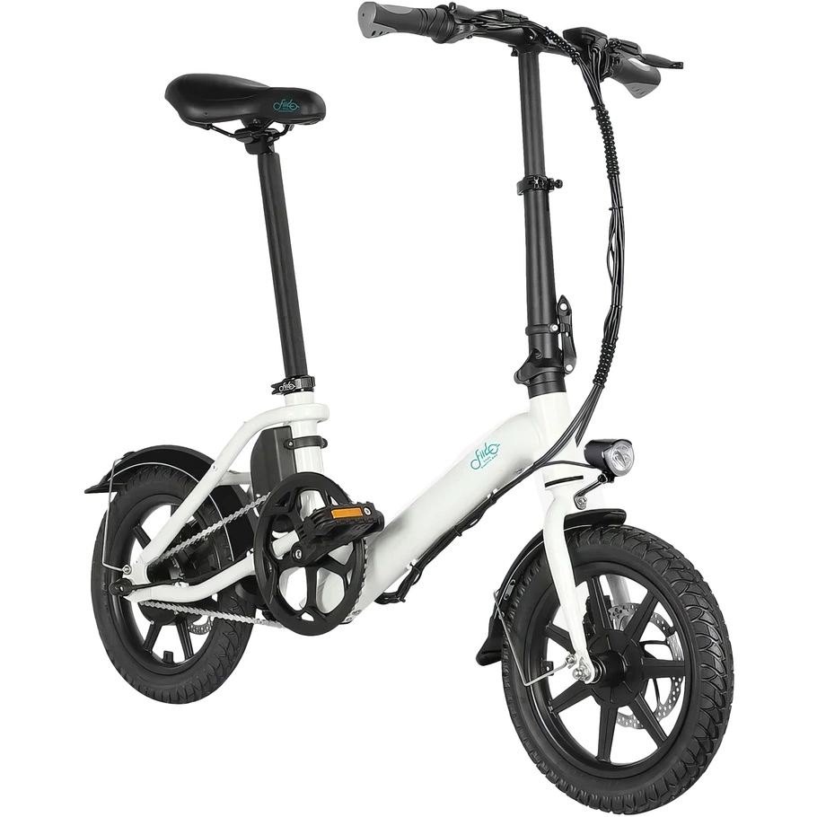 Fiido D3 Pro Mini kokoontaitettava sähköpyörä - 250W teho | 7.8Ah akku | 15.5mph nopeus | 37mi Range