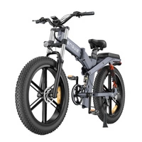 ENGWE X20 kokoontaitettava sähköpyörä - 1000W teho | 22.2Ah akku | 31mph nopeus | 93mi Range